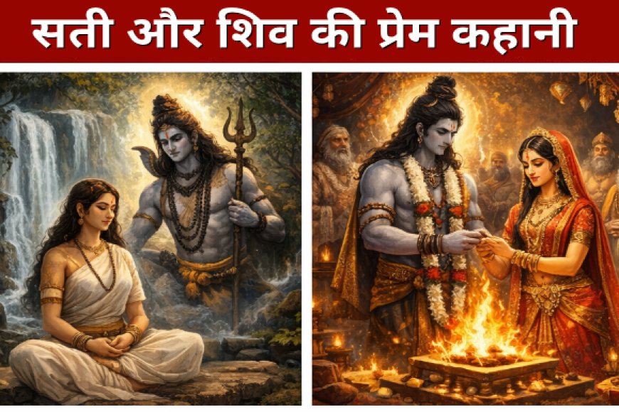 सती और शिव की प्रेम कहानी | शिव सती विवाह, त्याग और शक्तिपीठों की पूरी कथा