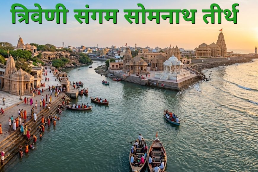 त्रिवेणी संगम सोमनाथ इतिहास, महत्व दर्शन और पूरी जानकारी