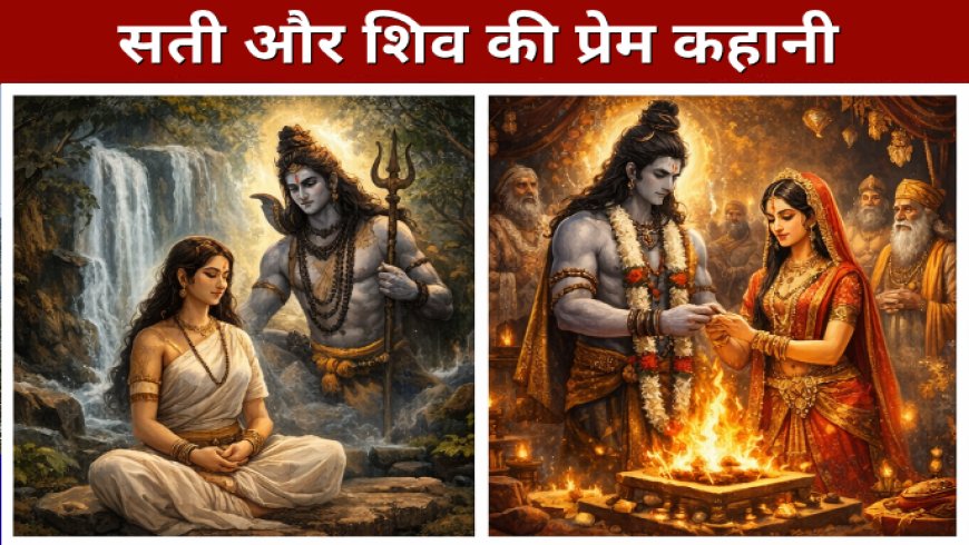 सती और शिव की प्रेम कहानी | शिव सती विवाह, त्याग और शक्तिपीठों की पूरी कथा