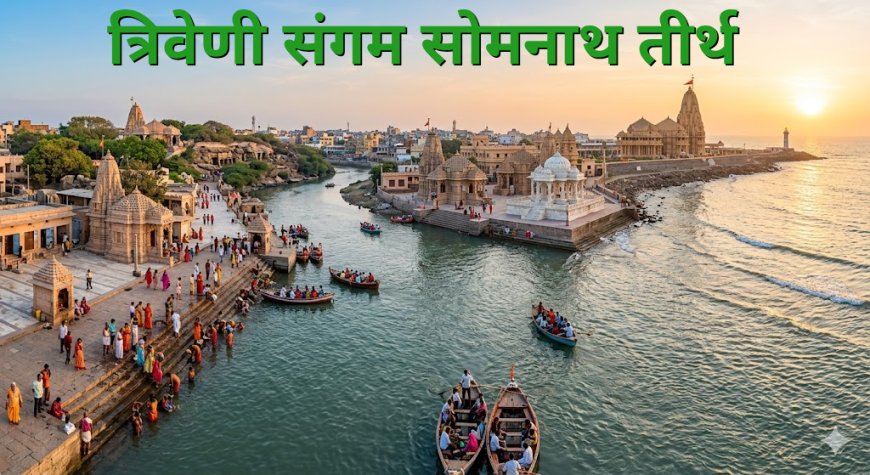 त्रिवेणी संगम सोमनाथ इतिहास, महत्व दर्शन और पूरी जानकारी
